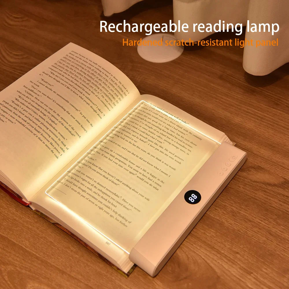 USB Rechargeable Reading Light, Adjustable Tablet Reading Light, Dormitory Bedroom Bedside Lamp, Portable Student Night Light